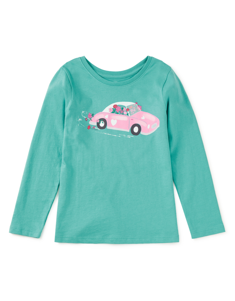 Tea Collection BLOOMIN' CRUISER GRAPHIC TEE PATINA
