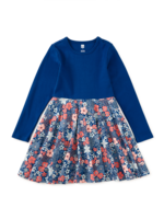 Tea Collection 360 TWIRL DRESS CHELSEA GARDEN FLORAL