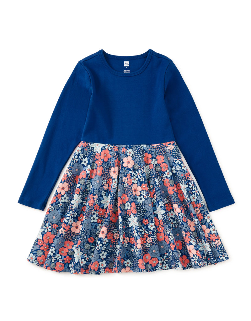 Tea Collection 360 TWIRL DRESS CHELSEA GARDEN FLORAL