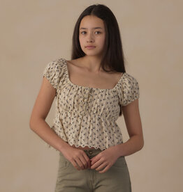 Rylee + Cru Inc. TEEN RYLAN TOP VINTAGE FLEUR
