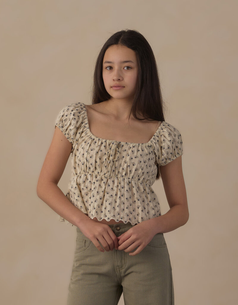 Rylee + Cru Inc. TEEN RYLAN TOP VINTAGE FLEUR