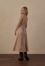 Rylee + Cru Inc. TEEN JESS DRESS FAWN GINGHAM