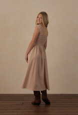 Rylee + Cru LLC TEEN JESS DRESS FAWN GINGHAM