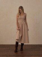 Rylee + Cru LLC TEEN JESS DRESS FAWN GINGHAM