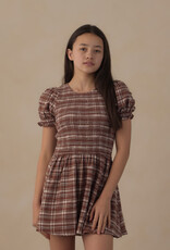 Rylee + Cru Inc. TEEN MARIE DRESS ASPEN PLAID