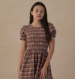 Rylee + Cru LLC TEEN MARIE DRESS ASPEN PLAID