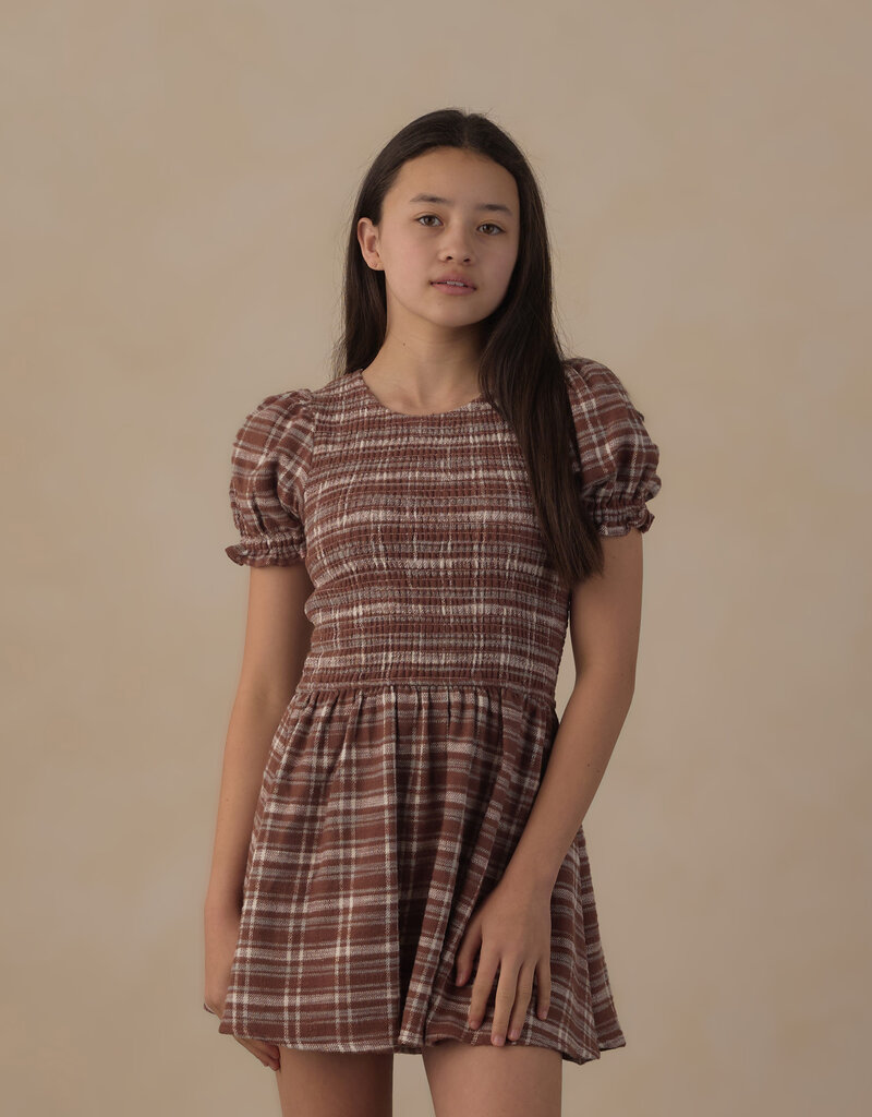 Rylee + Cru Inc. TEEN MARIE DRESS ASPEN PLAID