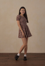 Rylee + Cru Inc. TEEN MARIE DRESS ASPEN PLAID