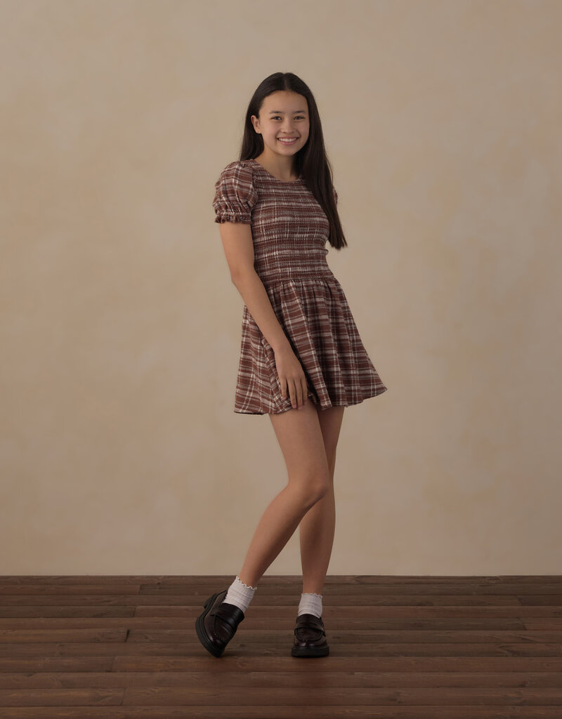Rylee + Cru Inc. TEEN MARIE DRESS ASPEN PLAID