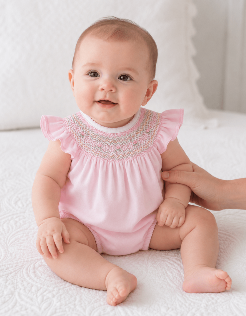 Magnolia Baby Junies Classic Bishop Bubble Pink