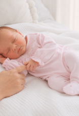 Magnolia Baby Junies Classic Bishop Footie Pink