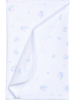 Little English Printed Blanket - Blue Bell Floral Blue Bell Floral