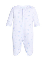 Little English Printed Footie - Blue Bell Floral