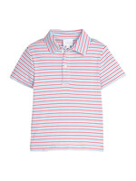 Little English Primary Stripe Short Sleeve Polo
