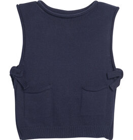 Bisby Navy Sweater Vest