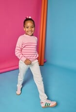 Bisby Striped Sweater - Pink