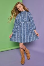 Bisby Amelia Dress - Chamonix Chambray Embroidery