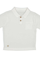 Mayoral Baby Boy S/S Polo Cream
