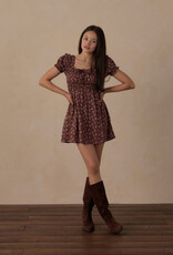 Rylee + Cru LLC TEEN DILLON DRESS MULBERRY IRIS