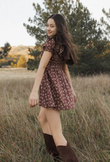 Rylee + Cru LLC TEEN DILLON DRESS MULBERRY IRIS