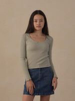 Rylee + Cru LLC TEEN TENNESSEE MINI SKIRT INDIGO