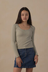 Rylee + Cru LLC TEEN TENNESSEE MINI SKIRT INDIGO