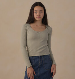 Rylee + Cru LLC TEEN TENNESSEE MINI SKIRT INDIGO