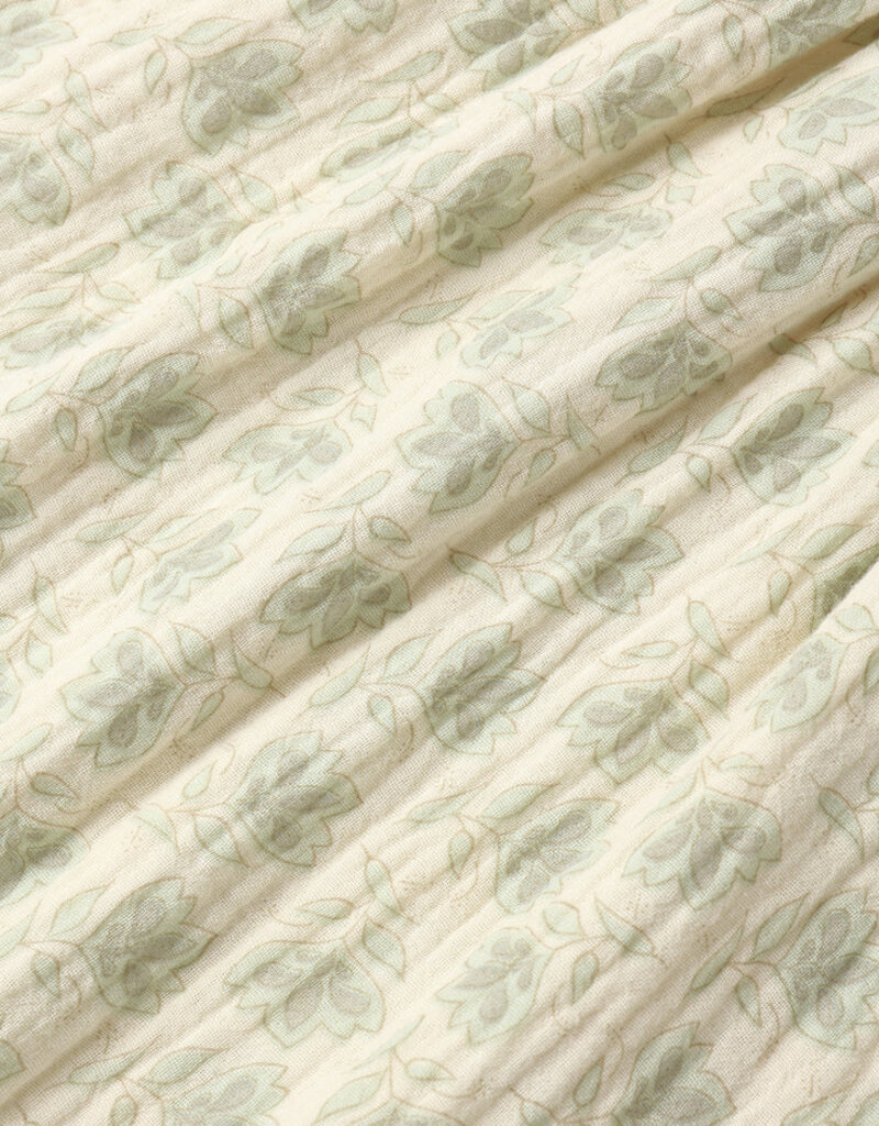Rylee + Cru LLC LYDIA DRESS GREEN IRIS NATURAL