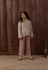 Rylee + Cru LLC POINTELLE KNIT PANT ROSEWOOD