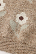 Rylee + Cru LLC ASPEN SWEATER FAWN FLOWER