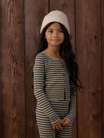 Rylee + Cru LLC LONG SLEEVE KNIT TEE MIDNIGHT STRIPE