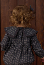 Rylee + Cru LLC FERN ROMPER HEART DITSY MIDNIGHT