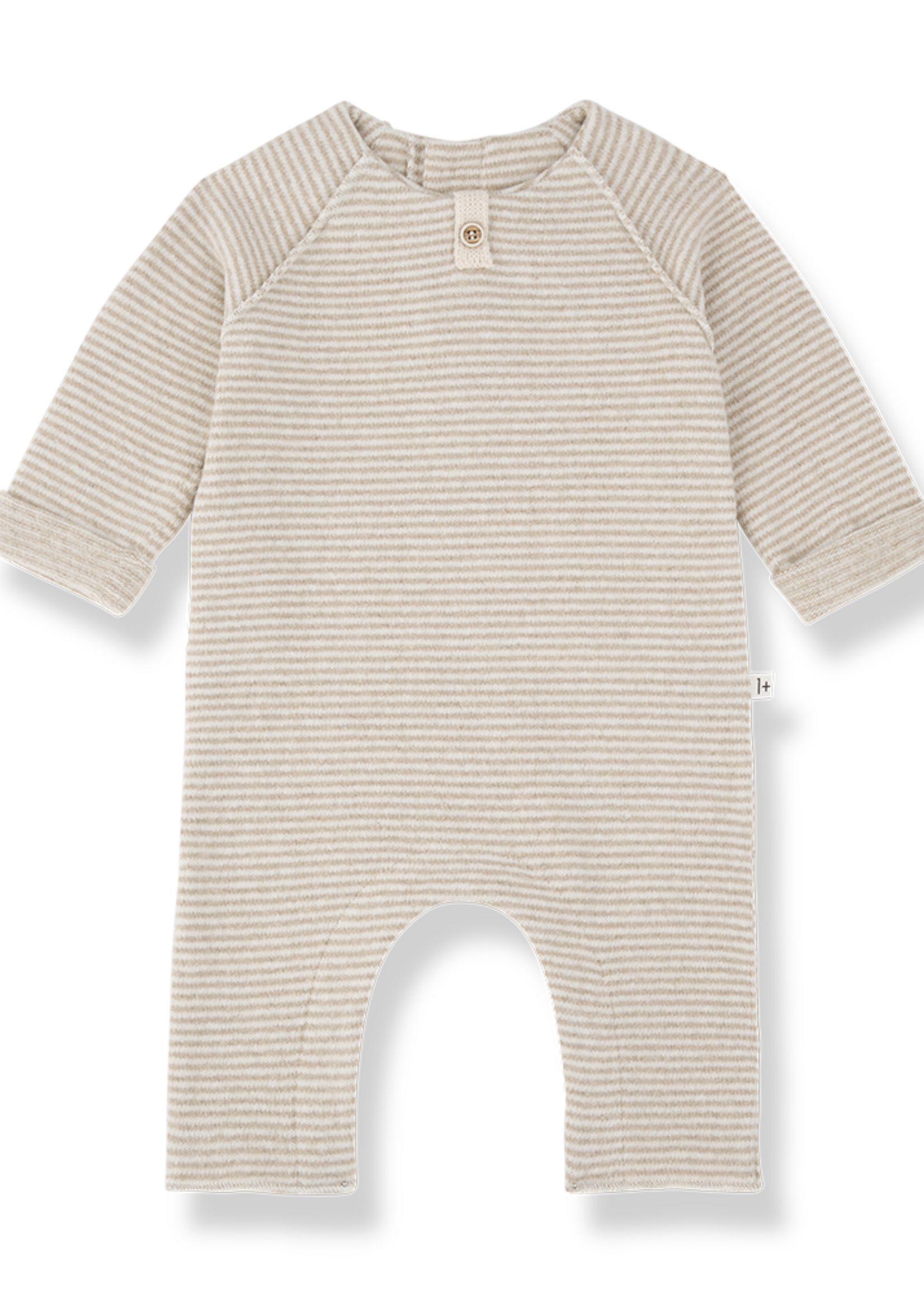 1 + in the family Laval Beige Jumpsuit
