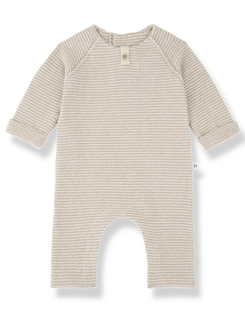 1 + in the family Laval Beige Jumpsuit