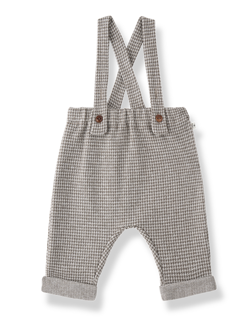 1 + in the family Genova Dark Taupe Braces Pants