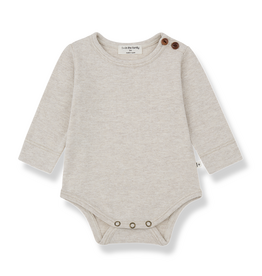 1 + in the family Enric Rice L/S Onesie
