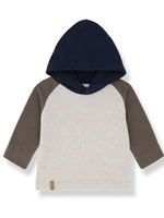 1 + in the family Oristano Hooded Raglan Tee