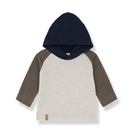 1 + in the family Oristano Hooded Raglan Tee