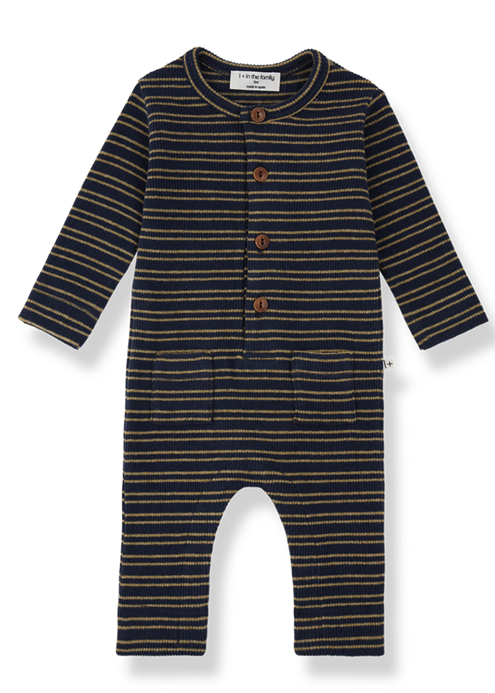 1 + in the family Goose Jumpsuit Blue Stripe