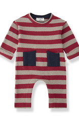 1 + in the family Peyto Jumpsuit Red Stripe