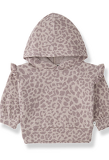 1 + in the family Catania Cream Hooded Sweater