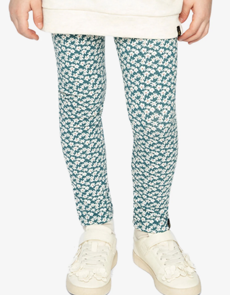 Deux par Deux Organic Cotton Leggings Ditsy Flowers