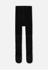 Deux par Deux Black Textured Knit Tights