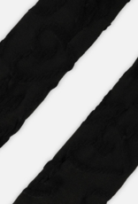 Deux par Deux Black Textured Knit Tights