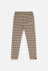 Deux par Deux Tregging Gold Black Jacquard  Bows