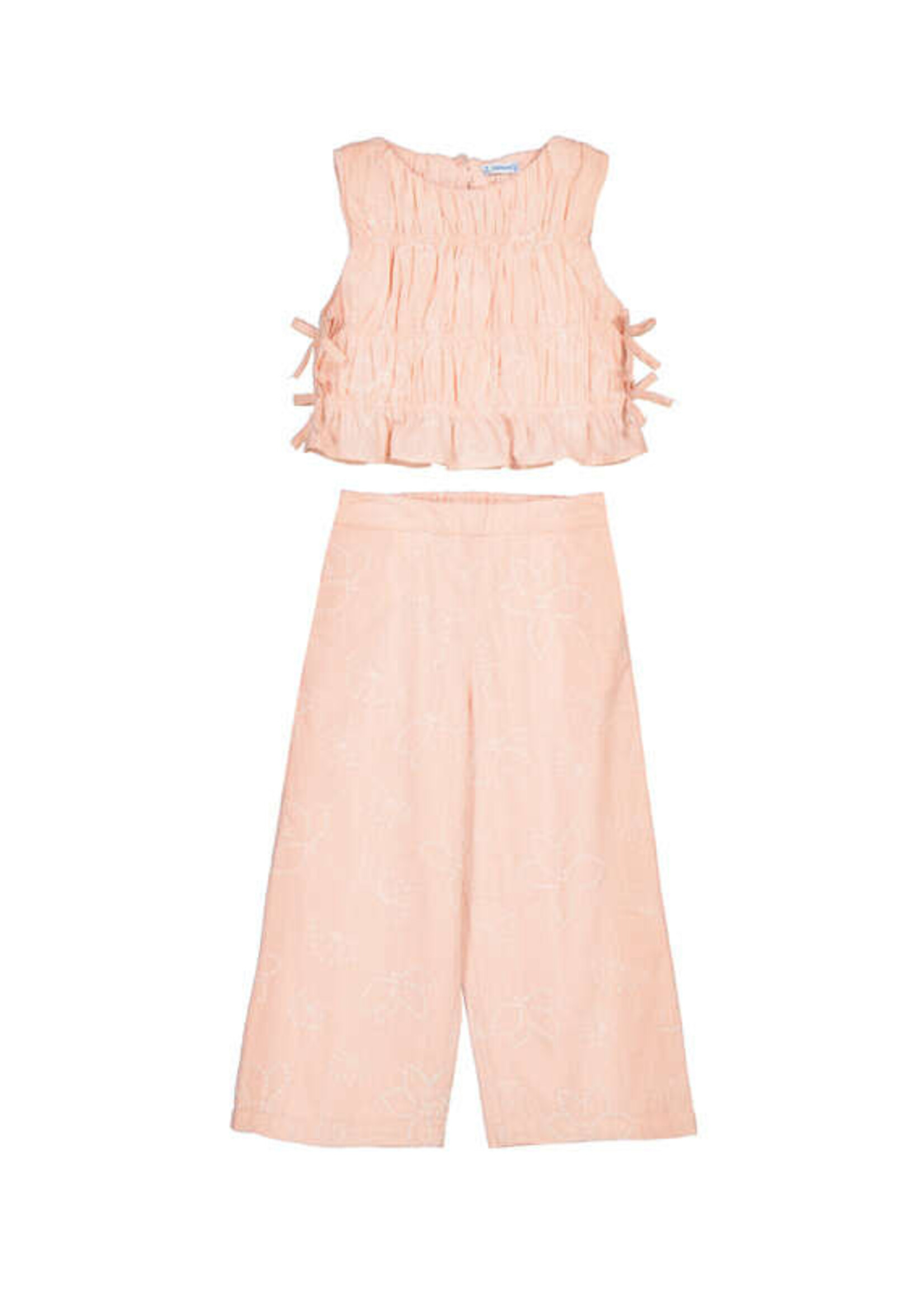 Mayoral Blossom S/S Top and Pant Set