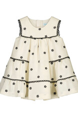Abel & Lula Embroidered Flowers Dress