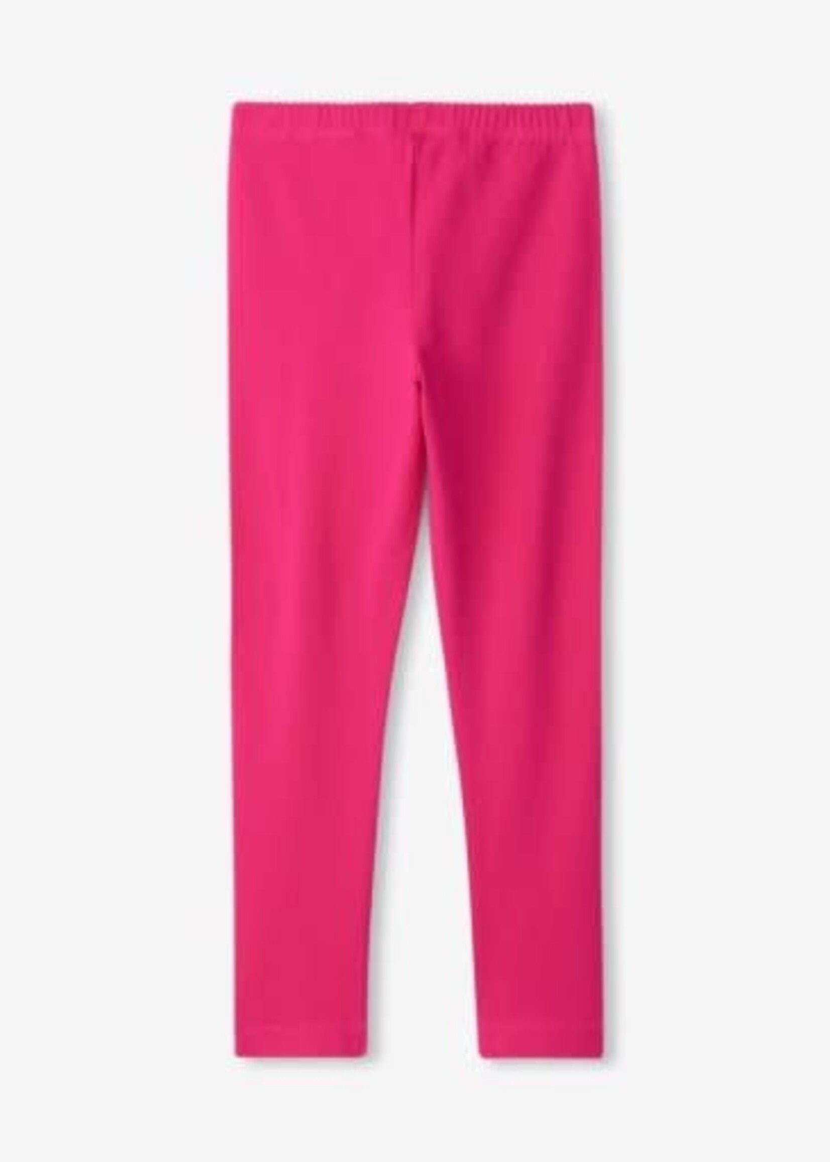 Hatley Kids fuschia full length leggings