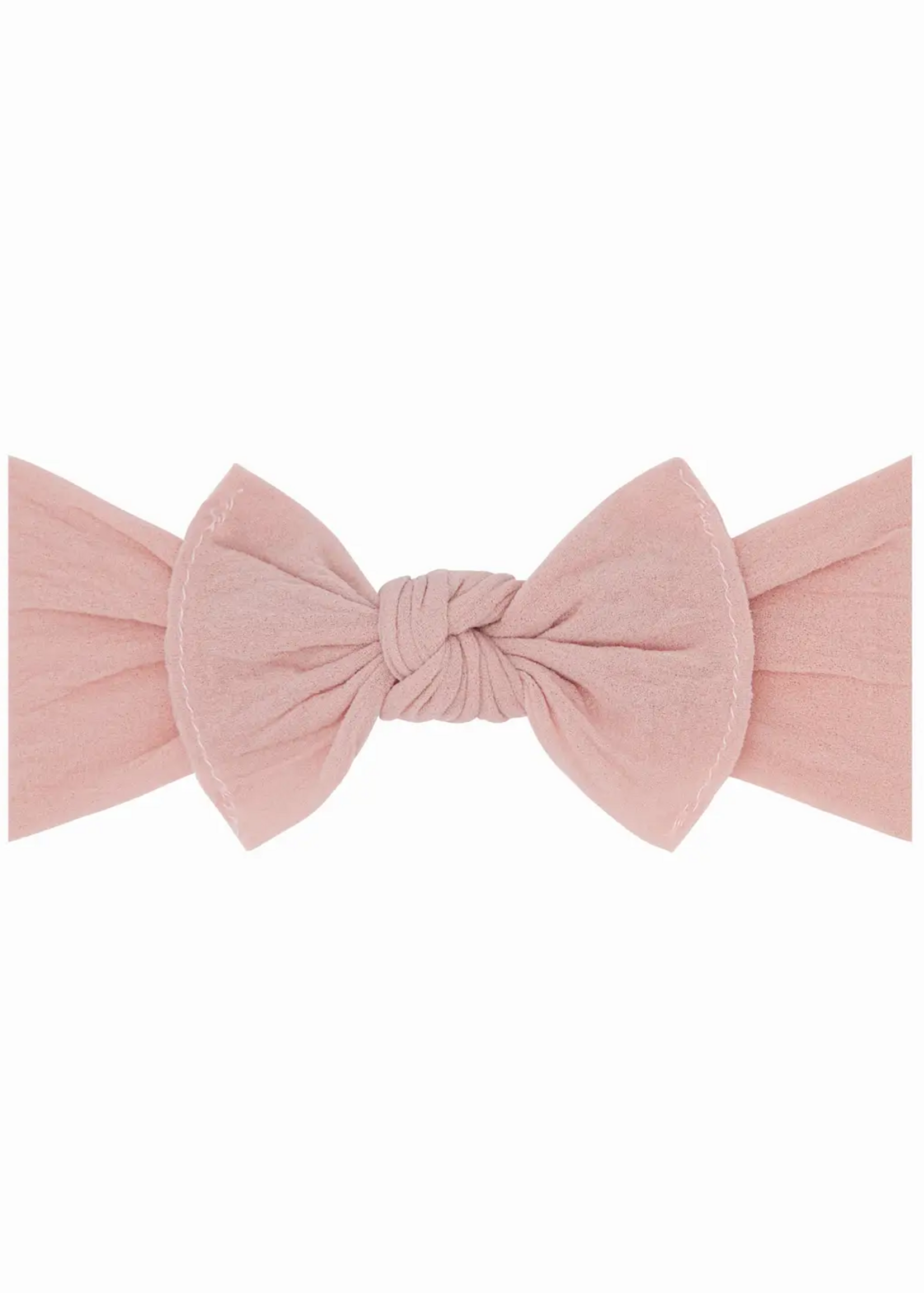 Baby Bling Bow Itty Bitty Knot Antique Pink