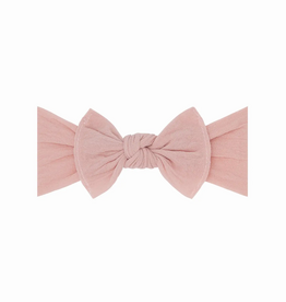 Baby Bling Bow Itty Bitty Knot Antique Pink